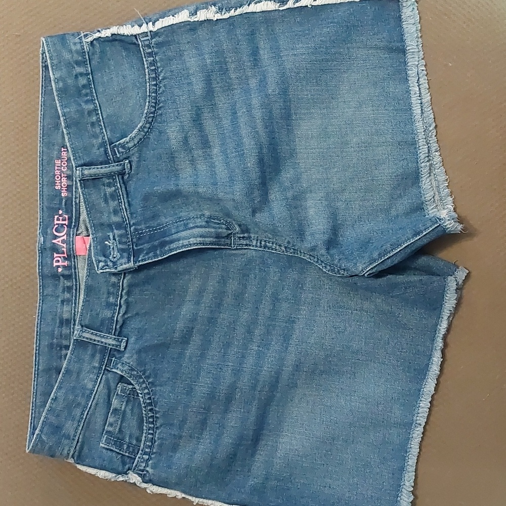 Girls Children's Place Jean Shorts size 16